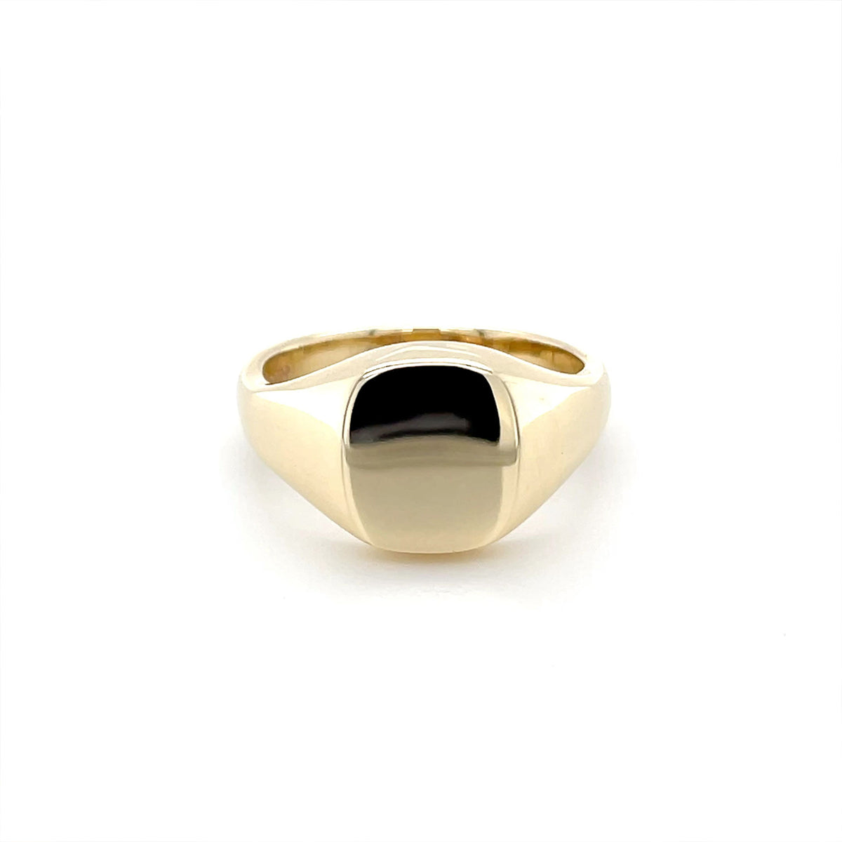 Cushion Signet 18ct Yellow Gold Ring